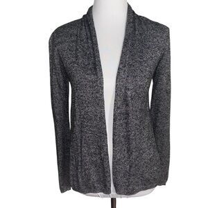 Express Charcoal Cardigan Open Front